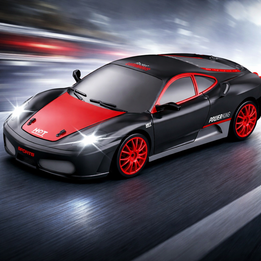 Coche teledirigido drift 1:24 FERRARI NEGRO