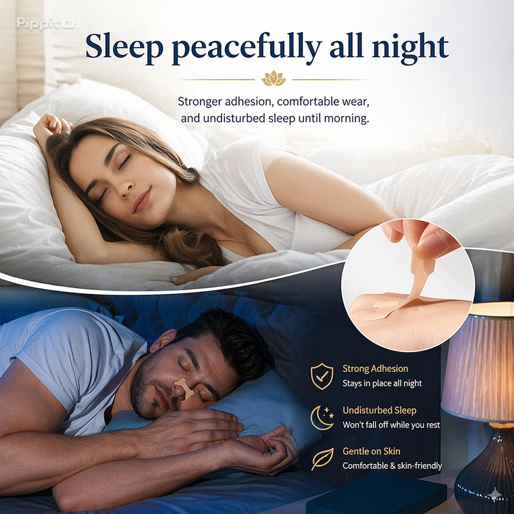 NasoSleep – Bandas Nasales x10